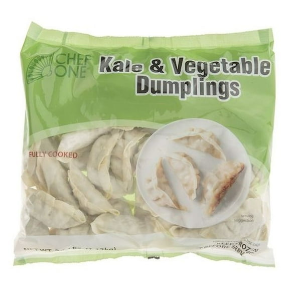 Chef One Kale and Vegetable Blend Dumpling, 40 Ounce -- 3 per case.