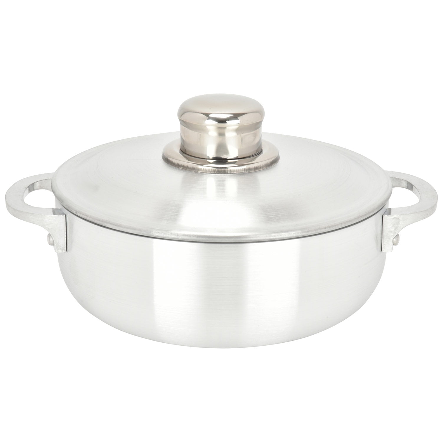 Chef PRO Commercial Grade Aluminum Caldero Stock Pot, 1.9 Quarts