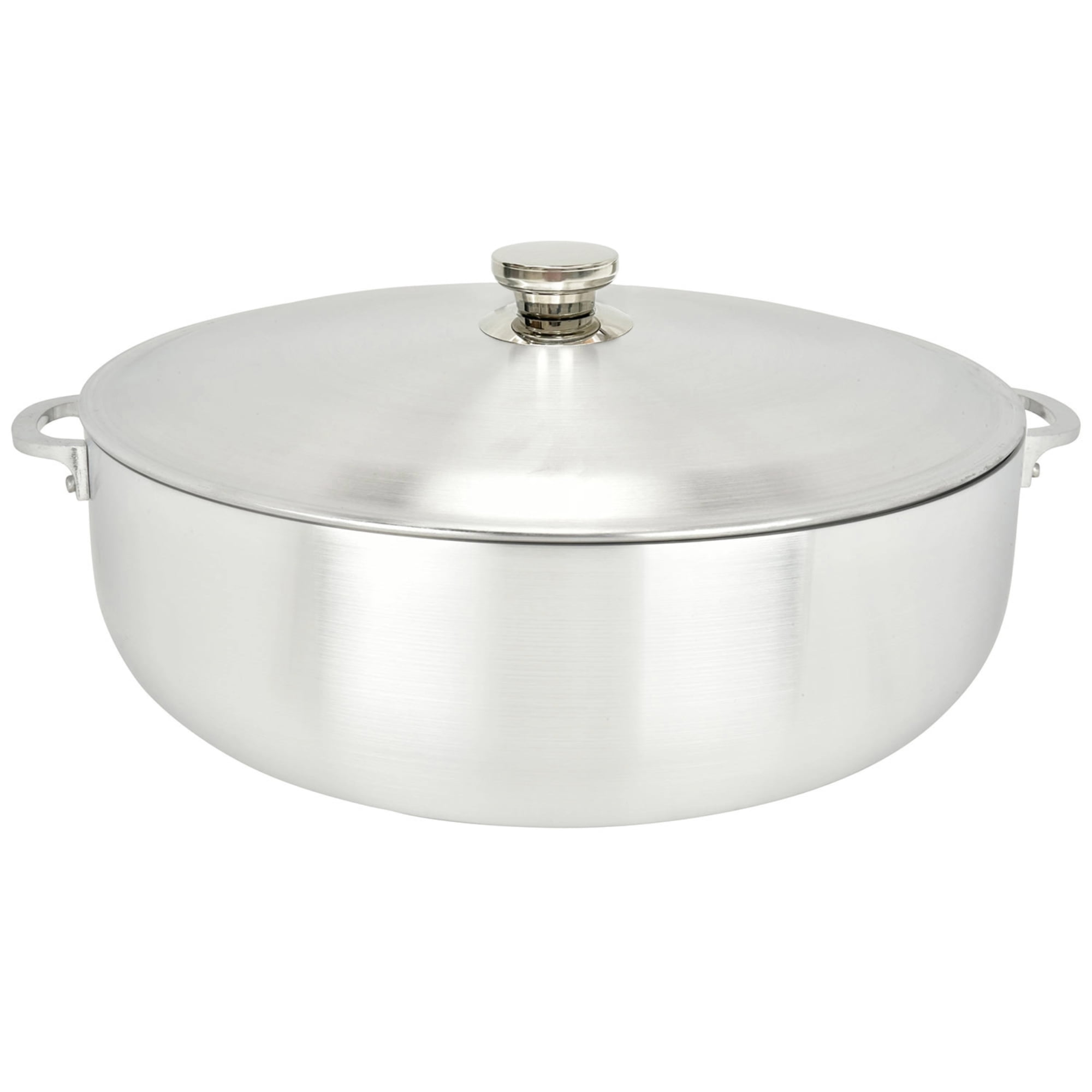Chef PRO Commercial Grade Aluminum Caldero Stock Pot, 28.4 Quarts