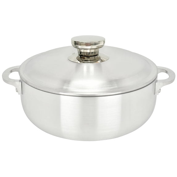 Chef PRO Commercial Grade Aluminum Caldero Stock Pot, 3.8 Quarts