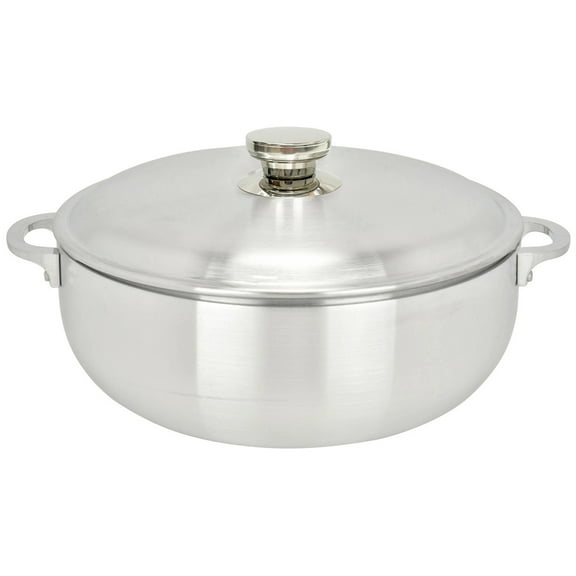Chef PRO Commercial Grade Aluminum Caldero Stock Pot, 7.4 Quarts