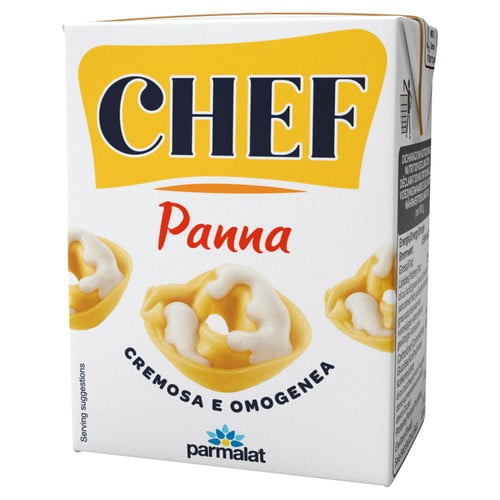 Chef Parmalat UHT Cooking Cream 200ml, British Import (Pack of 2)