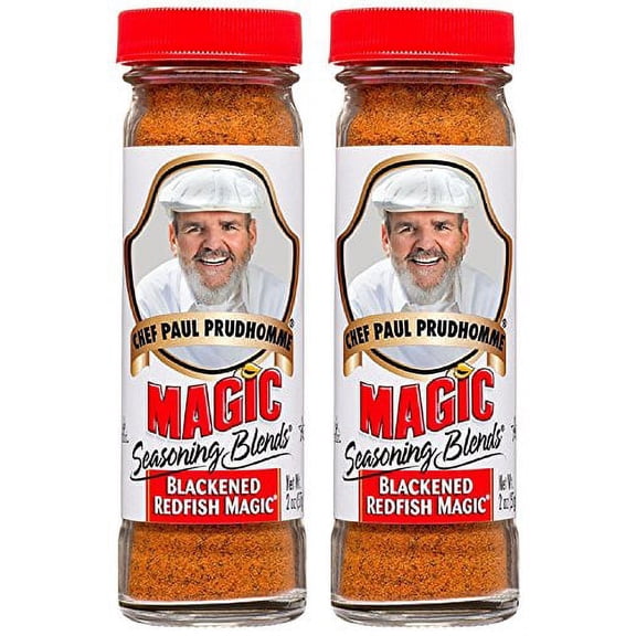 Chef Paul Prudhomme's Magic Seasoning Blends Chef Paul Blackened Redfish Magic Seasoning, 2-Ounce (Pack of 2)