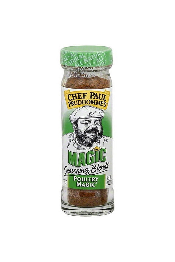 Chef Paul Poultry Magic Seasoning, 2 oz (Pack of 6)