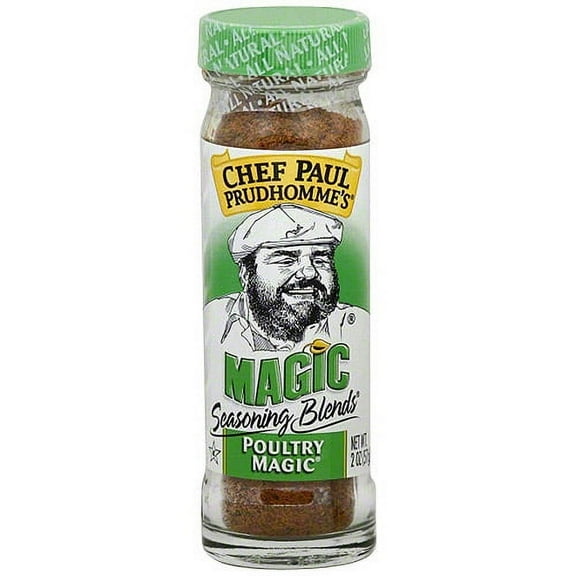 Chef Paul Poultry Magic Seasoning, 2 oz (Pack of 6)