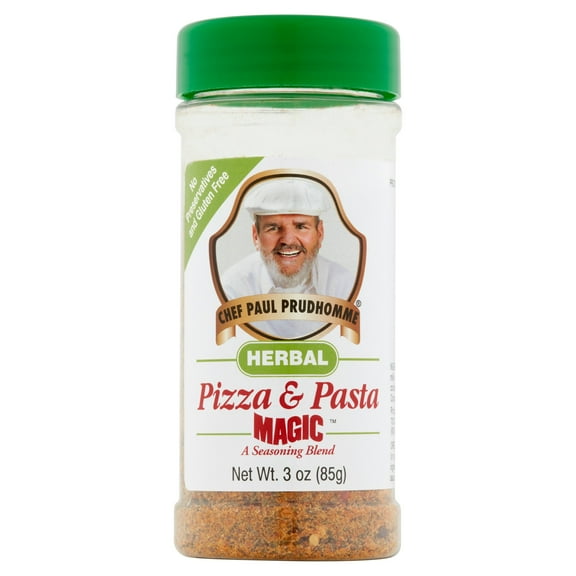 Chef Paul Prodhomme Pizza & Pasta Magic A Seasoning Blend Herbal, 3 oz