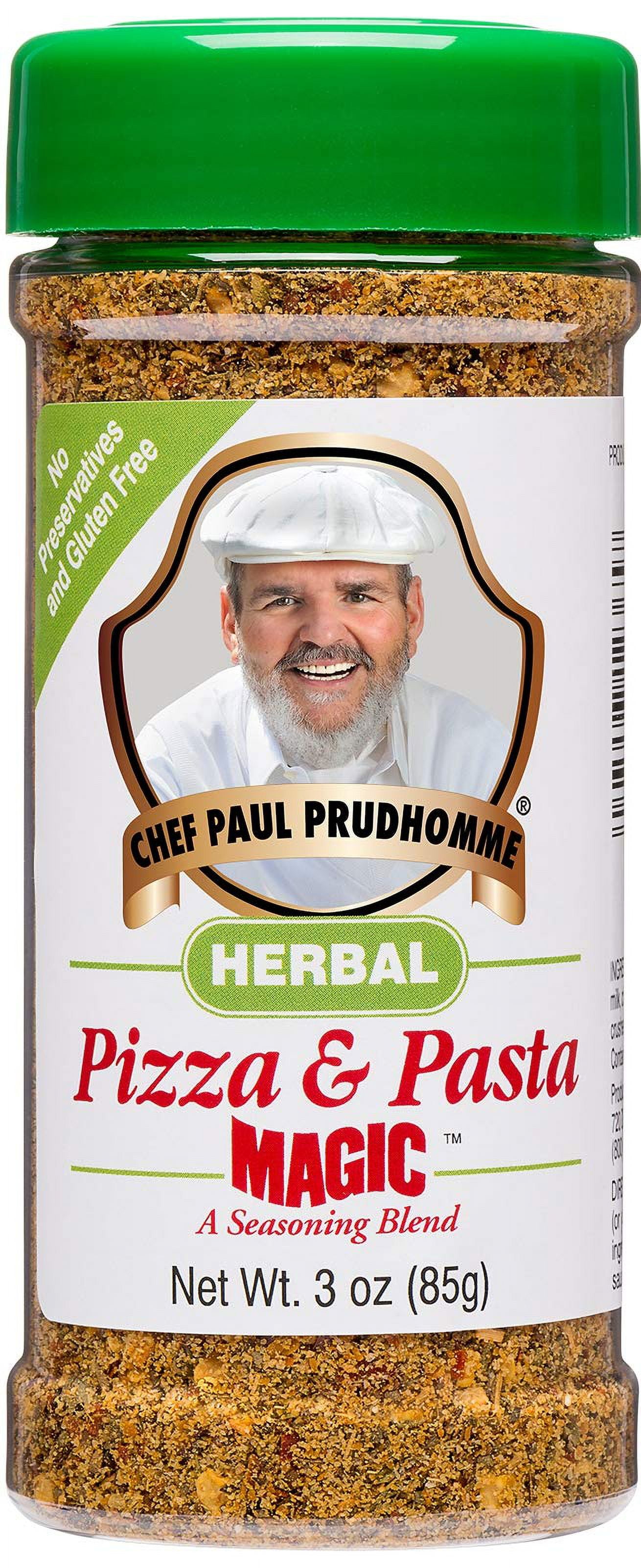 Chef Paul Prudhomme's Magic AIF4 Seasoning Blends Pizza & Pasta Magic