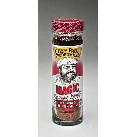 Chef Paul Prudhomme's Magic Seasoning Blends ~ Blackened Redfish Magic, 2-Ounce Bottle