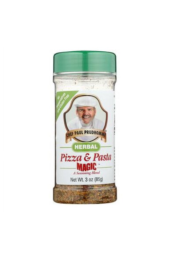 Chef Paul Prudhomme's Magic Seasoning Blends, Herbal Pizza & Pasta Seasoning, 3 oz.