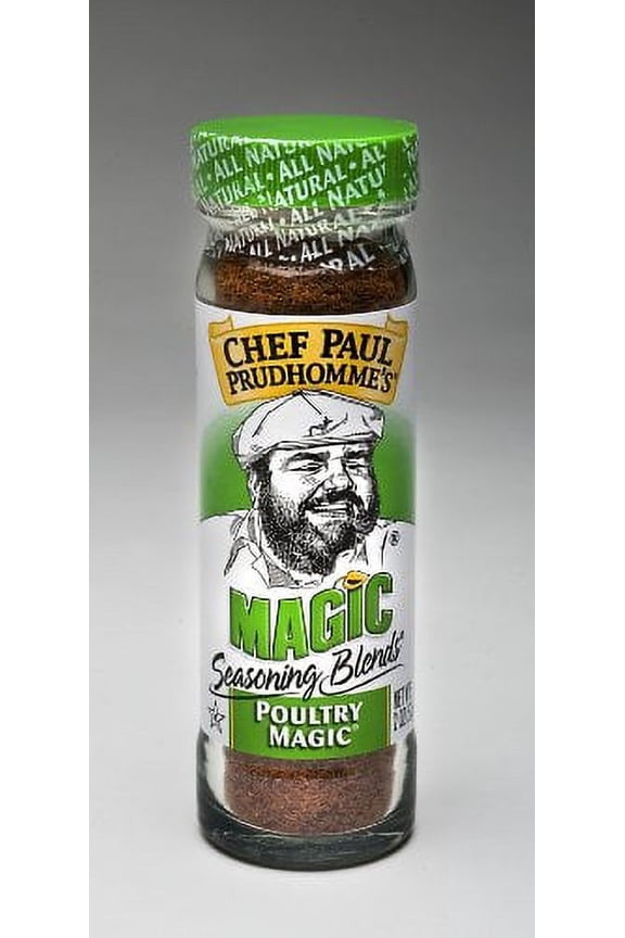 Chef Paul Prudhomme's Magic Seasoning Blends ~ Poultry Magic, 2-Ounce Bottle