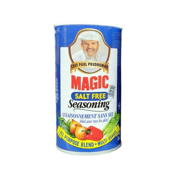 Chef Paul Prudhomme's Magic Seasoning Blends, Salt Free Seasoning, All Purpose Blend, 57g/2 oz