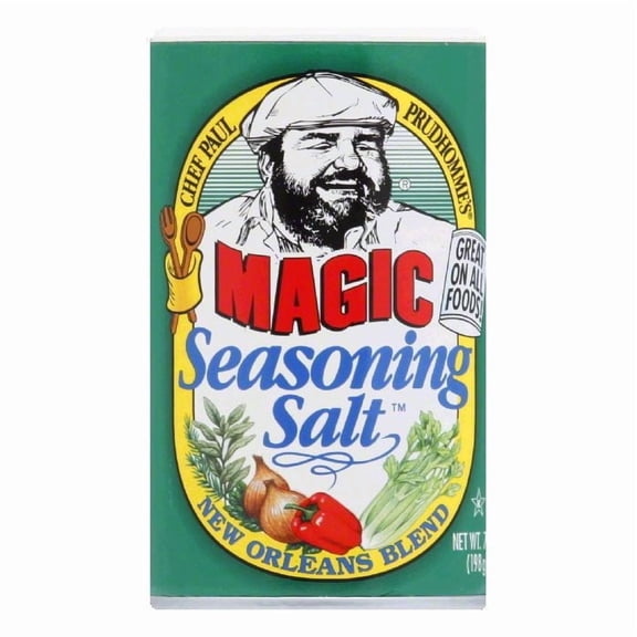 Chef Paul Prudhomme's Magic Seasoning Blends, Seasoning Salt New Orleans Blend, 7 Oz