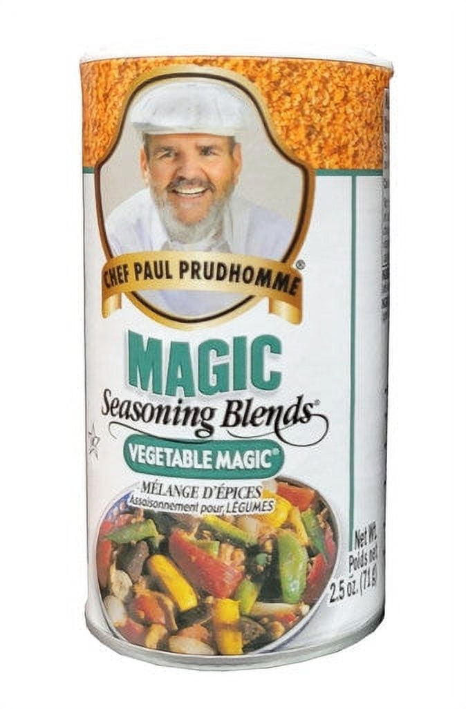 Chef Paul Prudhomme s Magic Seasoning Blends Vegetable Magic 71g 2.5 oz. Shaker Imported from Canada