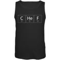 thumbnail image 1 of Chef Periodic Table Black Adult Tank Top, 1 of 1