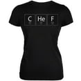 thumbnail image 1 of Chef Periodic Table Black Juniors Soft T-Shirt, 1 of 1