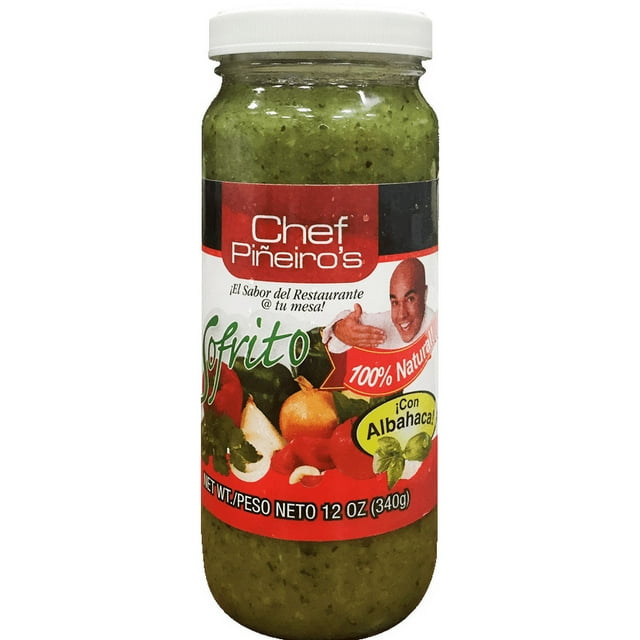 Chef Piñeiro Sofrito Albahaca 12oz Can