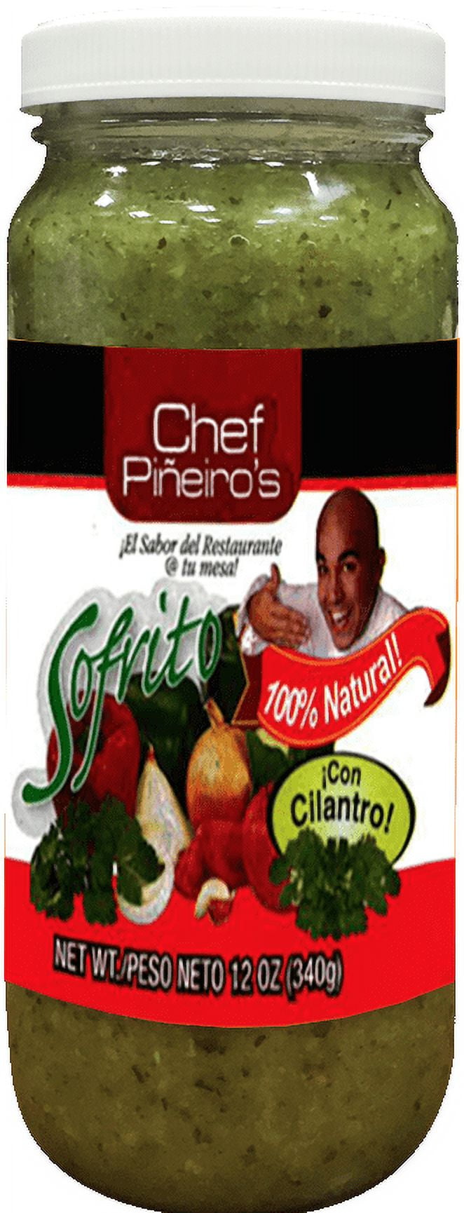 Chef Piñeiro Sofrito Cilantro 12oz Bottle