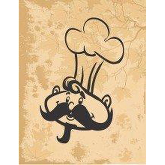 Chef Picture Art - Living Room - Home Decor Sticker Vinyl Wall Decal