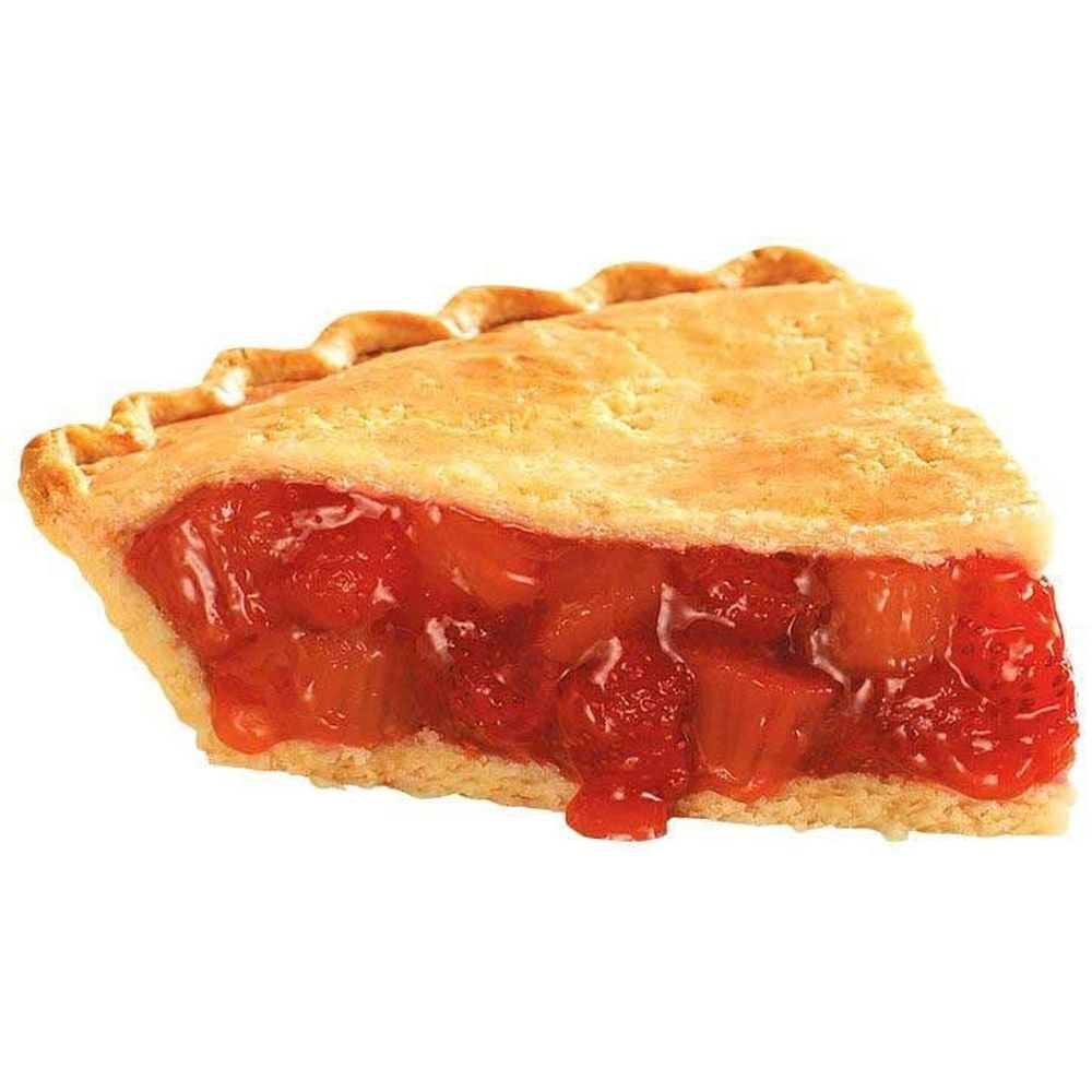 Chef Pierre 8 inch Unbaked Strawberry Rhubarb Fruit Pie, 27 Ounce -- 6 per case