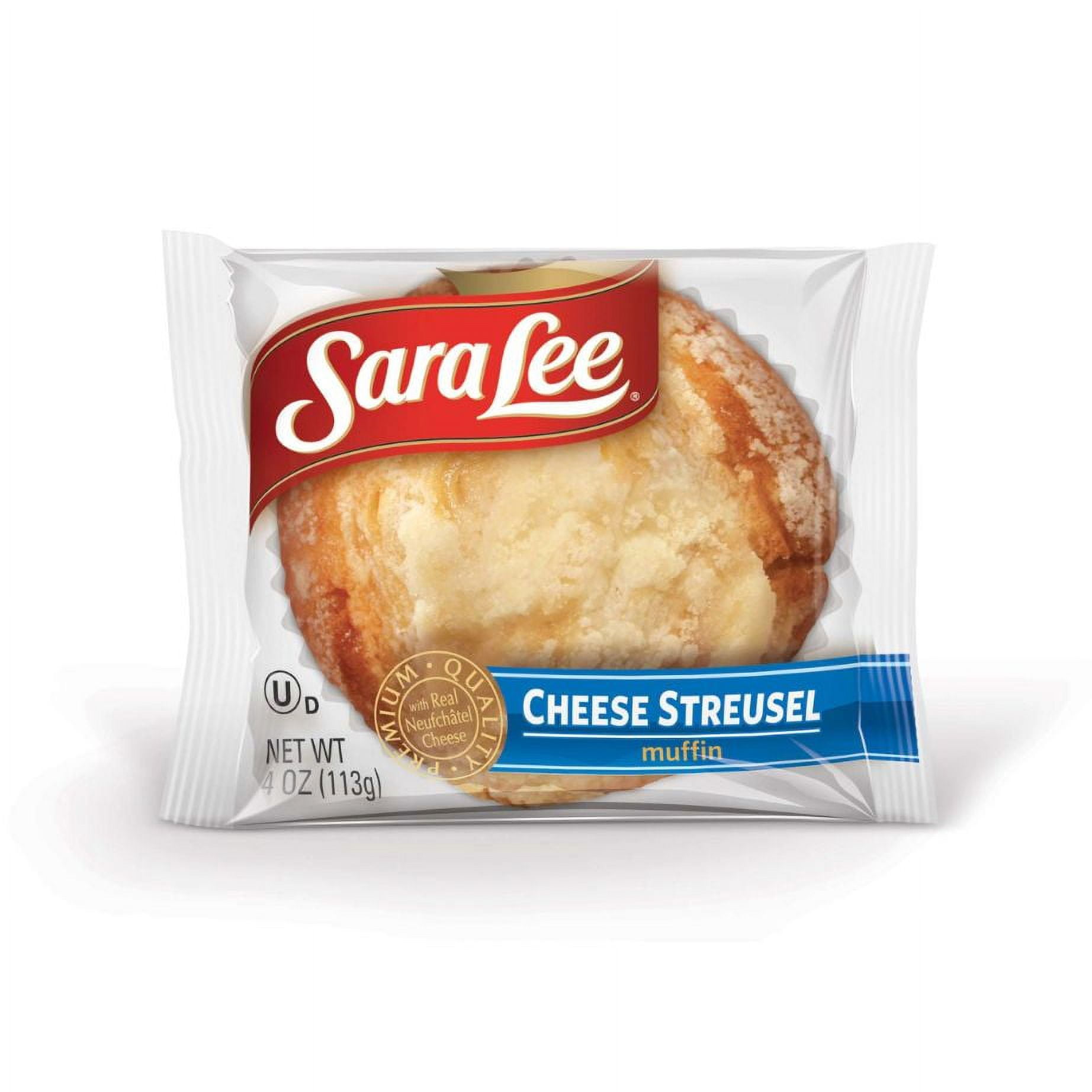 Chef Pierre Cheese Streusel Individually Wrapped Muffin 4oz (PACK OF 24 