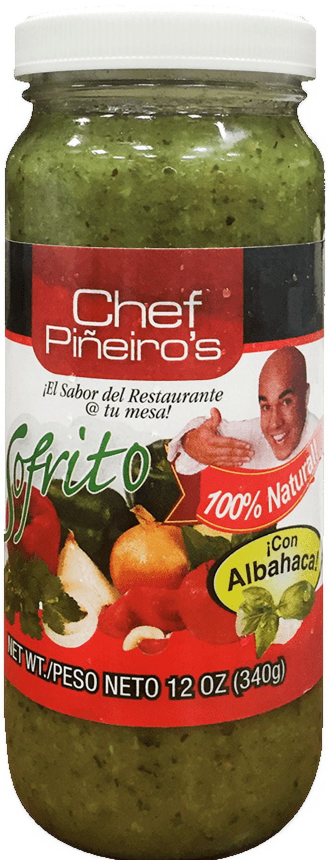 Chef Pineiro Sofrito Albahaca 12oz