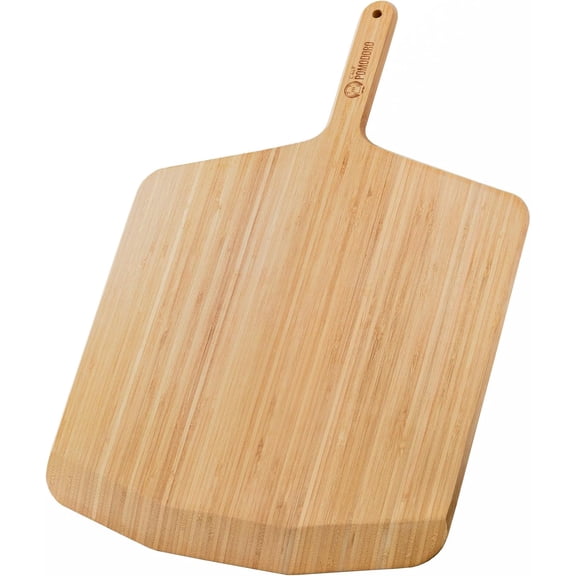 Chef Pomodoro 16-inch Bamboo Pizza Peel, Wooden Pizza Peel, Pizza Paddle
