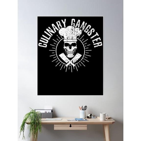 Chef Poster Wall Art, Poster Only