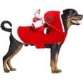 thumbnail image 1 of Chef Santa Claus Dog Costume, Cozy Dog Christmas Outfit, Santa Rider Pet Christmas Costume, Birthday Christmas Gift for Dog Lover Christmas Party, L, 1 of 6