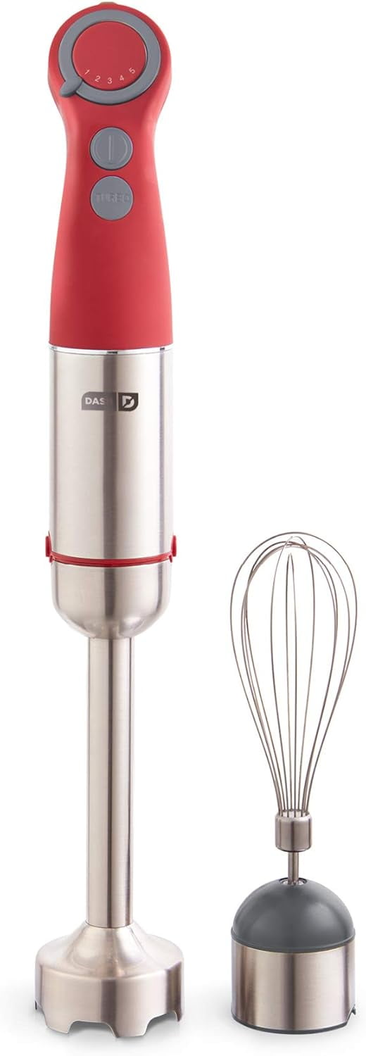 Chef Series Immersion Hand Blender, 5 Speed Stick Blender with