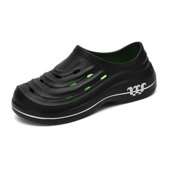 Chef Shoes for Men, Chef Shoes Non-Slip Clogs Water Proof Work Shoes Mens Lightweight Kitchen Shoes for Gardener Men Indoor and Outdoor Kitchen Office
