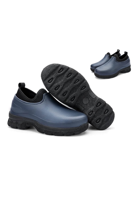 Chef Shoes for Men Slip Resistant Work Shoes, Women Lightweight Slip-On Food Service Chef Kitchen Restaurant Shoes, Comfort Walking Sneaker Casual Shoes