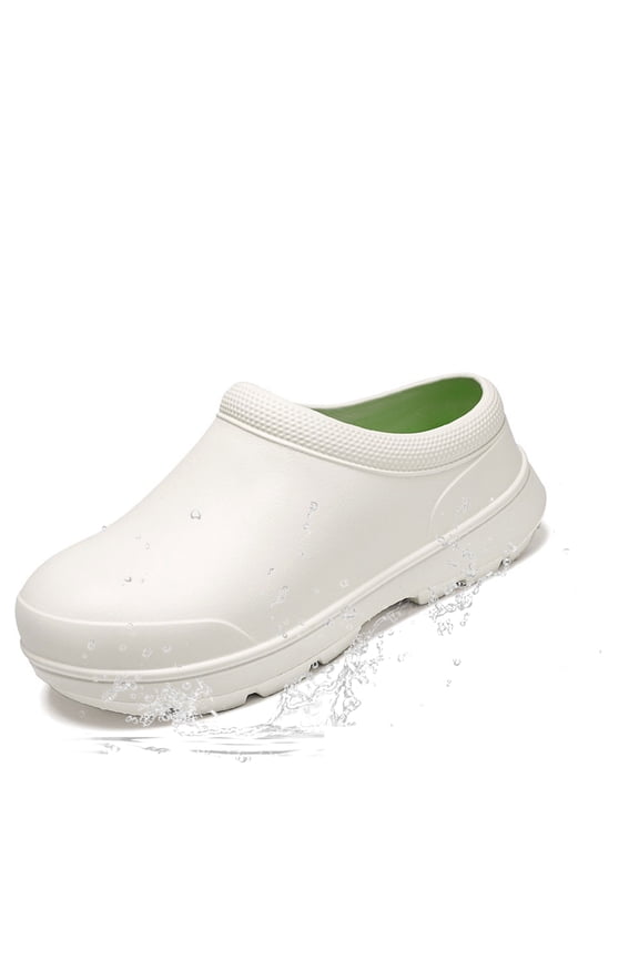 Chef Shoes for Men & Women - Non-Slip Oil Resistant Kitchen Shoes, Waterproof Restaurant Work Clogs with Arch Support | Zapatos de Chef Antideslizantes e Impermeables para Cocina