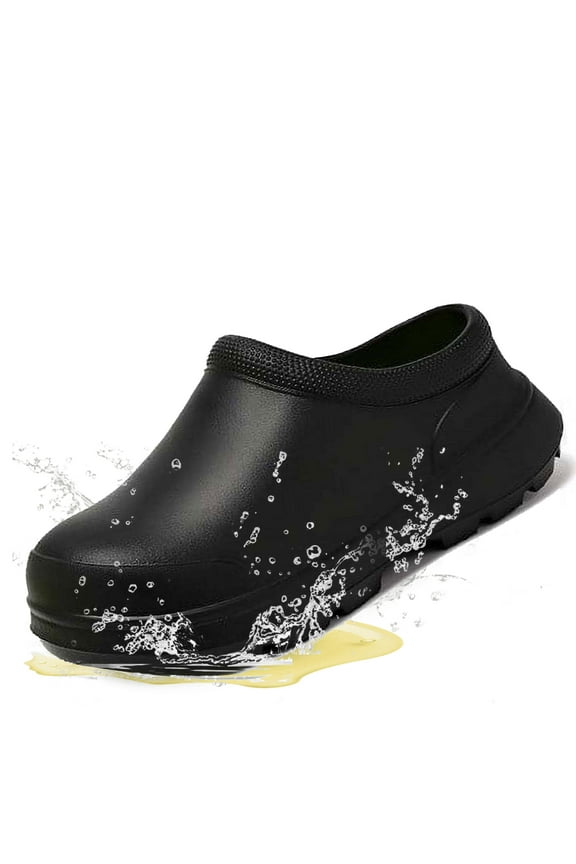 Chef Shoes for Men & Women - Non-Slip Oil Resistant Kitchen Shoes, Waterproof Restaurant Work Clogs with Arch Support | Zapatos de Chef Antideslizantes e Impermeables para Cocina