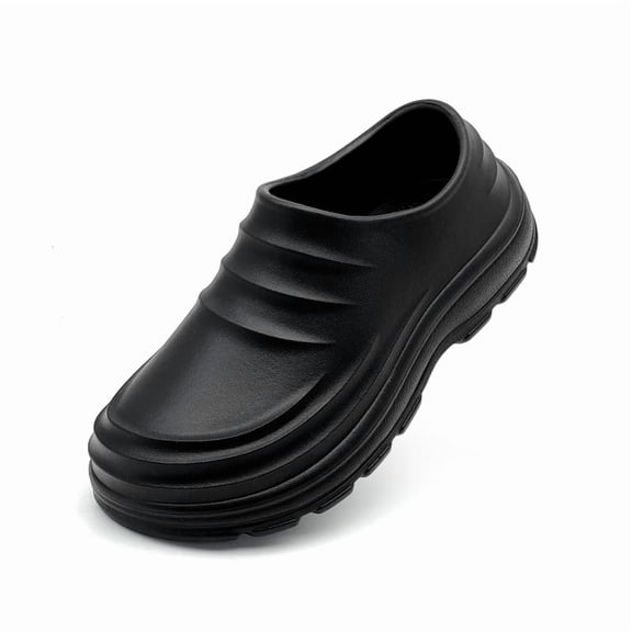Chef Shoes Men Women WaterProof Closed Toe Clogs Non Slip Thick-soled Work Shoes for Nurse Kitchen Restaurant Food Service