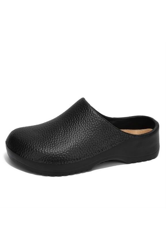 Chef Shoes Non Slip Kitchen Shoes Ladies Work Shoes, Men's Casual Flat Chef Safety Shoes, Breathable And Comfortable Kitchen Shoes For Chef Women Plus Size