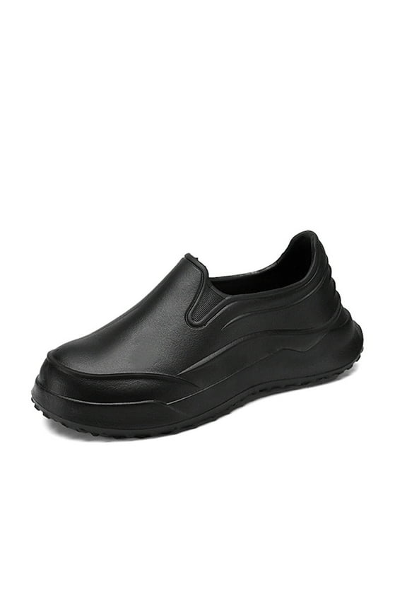 Chef Shoes Non Slip for Men - Professional Kitchen Work Shoes Slip-Resistant & Breathable, Comfortable Restaurant Shoes for Chefs, Oil & Water Resistant Safety Footwear