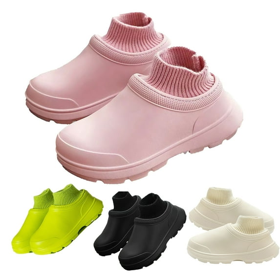 Chef Shoes Non-Slip Waterproof Kitchen Clogs For Men & Women | 6cm Thick Sole Oil Resistant Safety Work For Restaurant Catering Food Service
