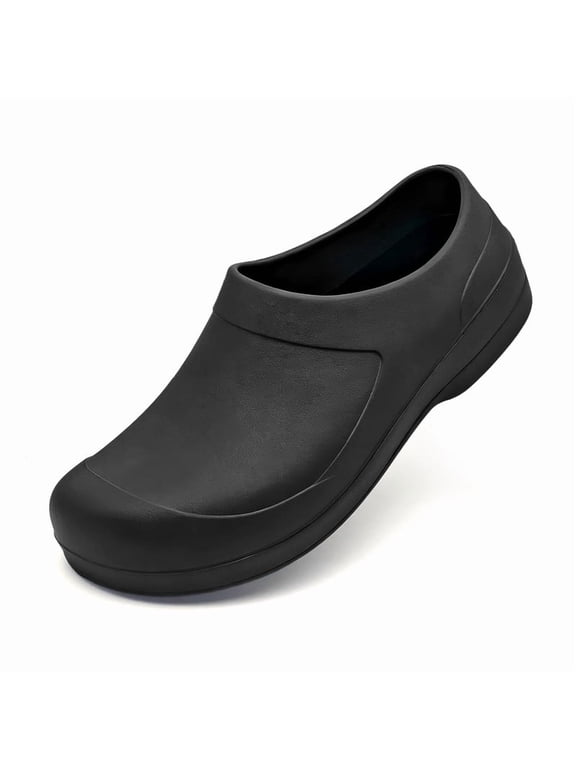 Chef Shoes for Women & Men, Waterproof Non Slip Kitchen Chef Shoes, Gardener Working Shoes, Work Mules & Clogs for Restaurant, Nursing, and Industrial Use