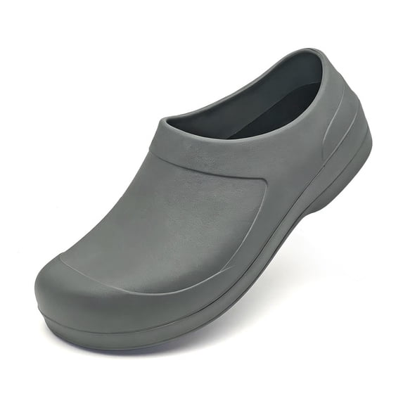 Chef Shoes for Men Slip On Garden Clogs EVA Non-Slip Kitchen Outdoor Yard Work Water Resistant