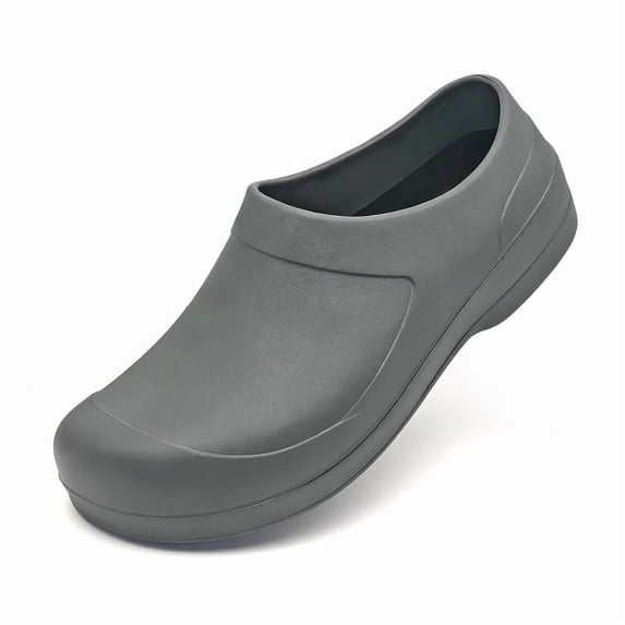 Chef Shoes for Men Women Slip On Garden Clogs EVA Non-Slip Kitchen Outdoor Yard Work Oil & Water Resistant