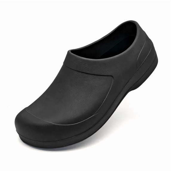 Chef Shoes for Men Women Slip On Garden Clogs EVA Non-Slip Kitchen Outdoor Yard Work Oil & Water Resistant