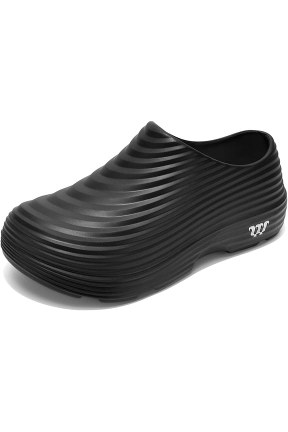 Chef Shoes for Men Women - Non Slip Waterproof Garden Clogs, Lightweight EVA Kitchen Work Shoes for Restaurants, Nursing, Outdoor & Indoor Use