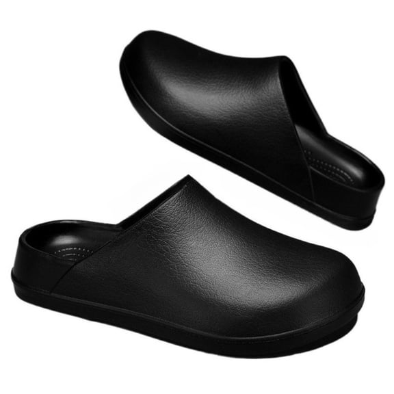 Chef Shoes for Women Men Anti Slip Waterproof Work Shoes Slip on Slippers Non-Slip Comfort Clogs