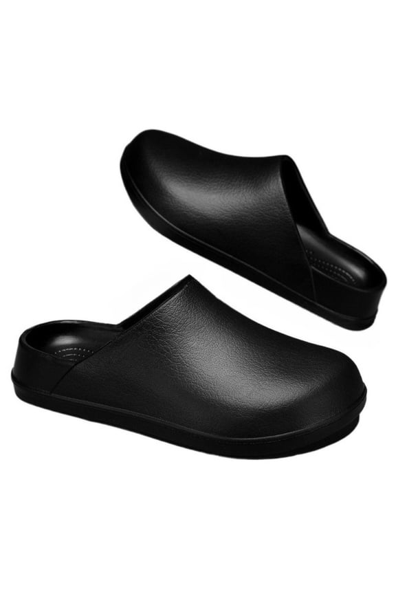 Chef Shoes for Women Men Anti Slip Waterproof Work Shoes Slip on Slippers Non-Slip Comfort Clogs