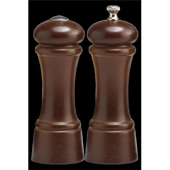 Chef Specialties 6100 6 in. Elegance Pepper Mill Salt Shaker Set