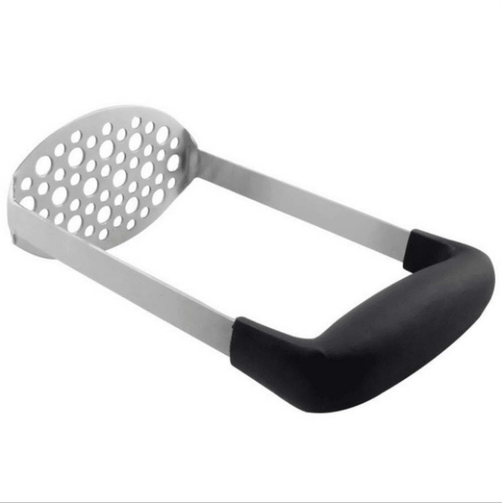  Heavy Duty Potato Masher with Wooden Handle - Stainless Steel Food  Smasher - Vegetable Smash Tool: Home & Kitchen