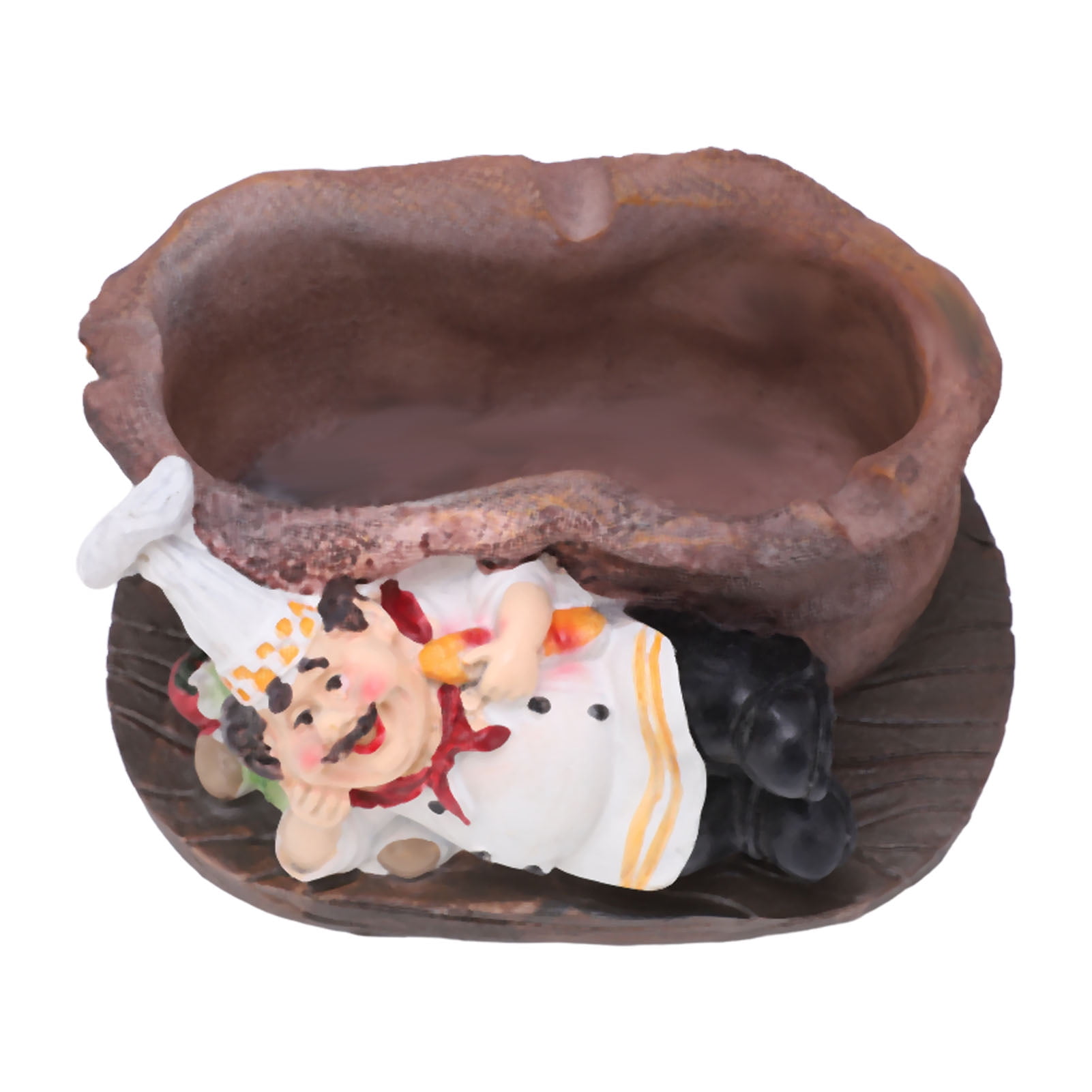 Chef Statue Decor European Style Chef Storage Statue Office Desktop