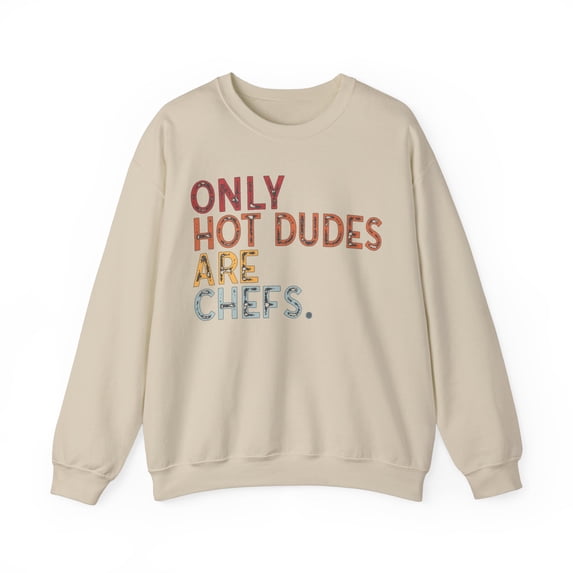 Chef Sweatshirt Gifts Crew Neck Shirt Long Sleeve Unisex