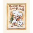 thumbnail image 1 of Chef Too Many Wines Poster Print by Unknown Unknown   22014, 1 of 1