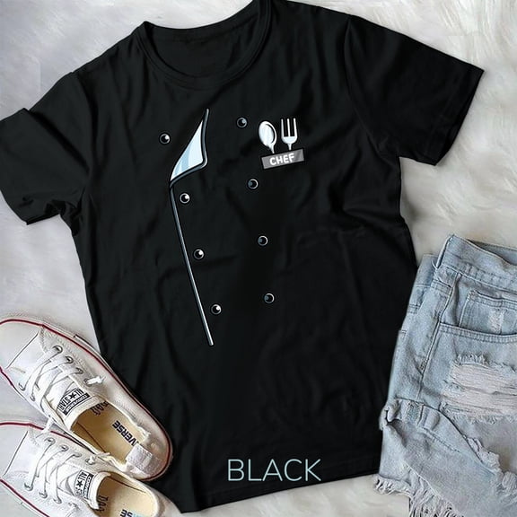 Chef Uniform Faux Funny Cook for Cooking Unisex T-shirt